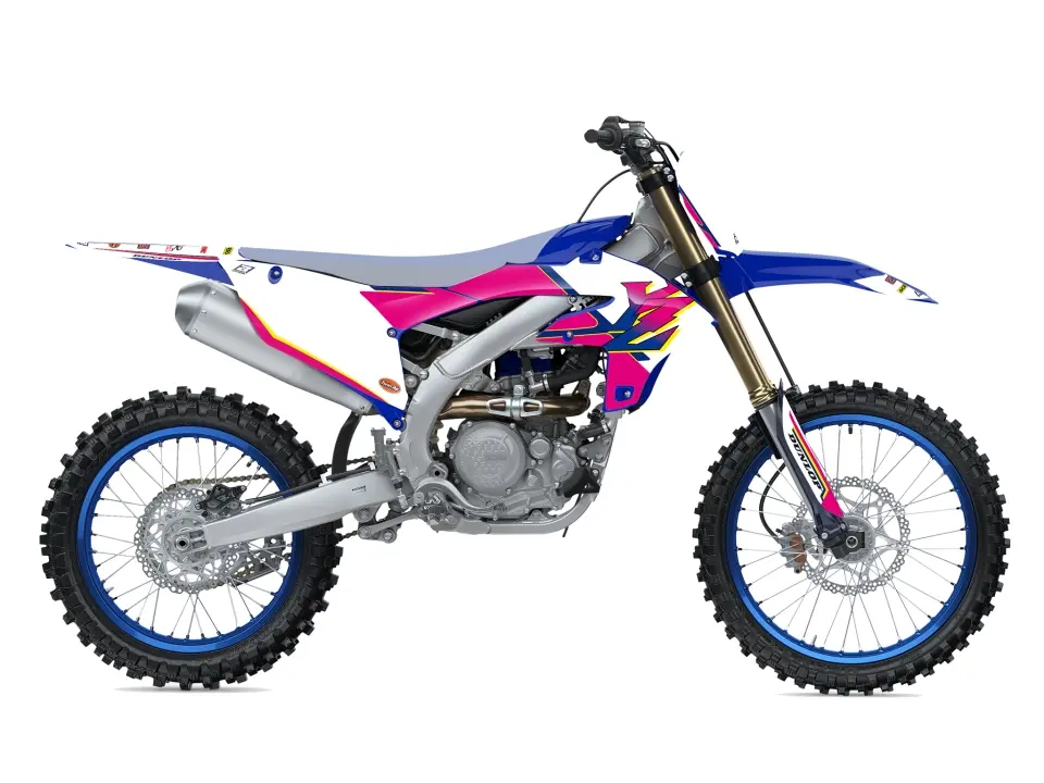 BLACKBIRD sada samolepek (dýhy) YAMAHA YZ 250F 23-24; YZ 450F 23-24 retro ( )