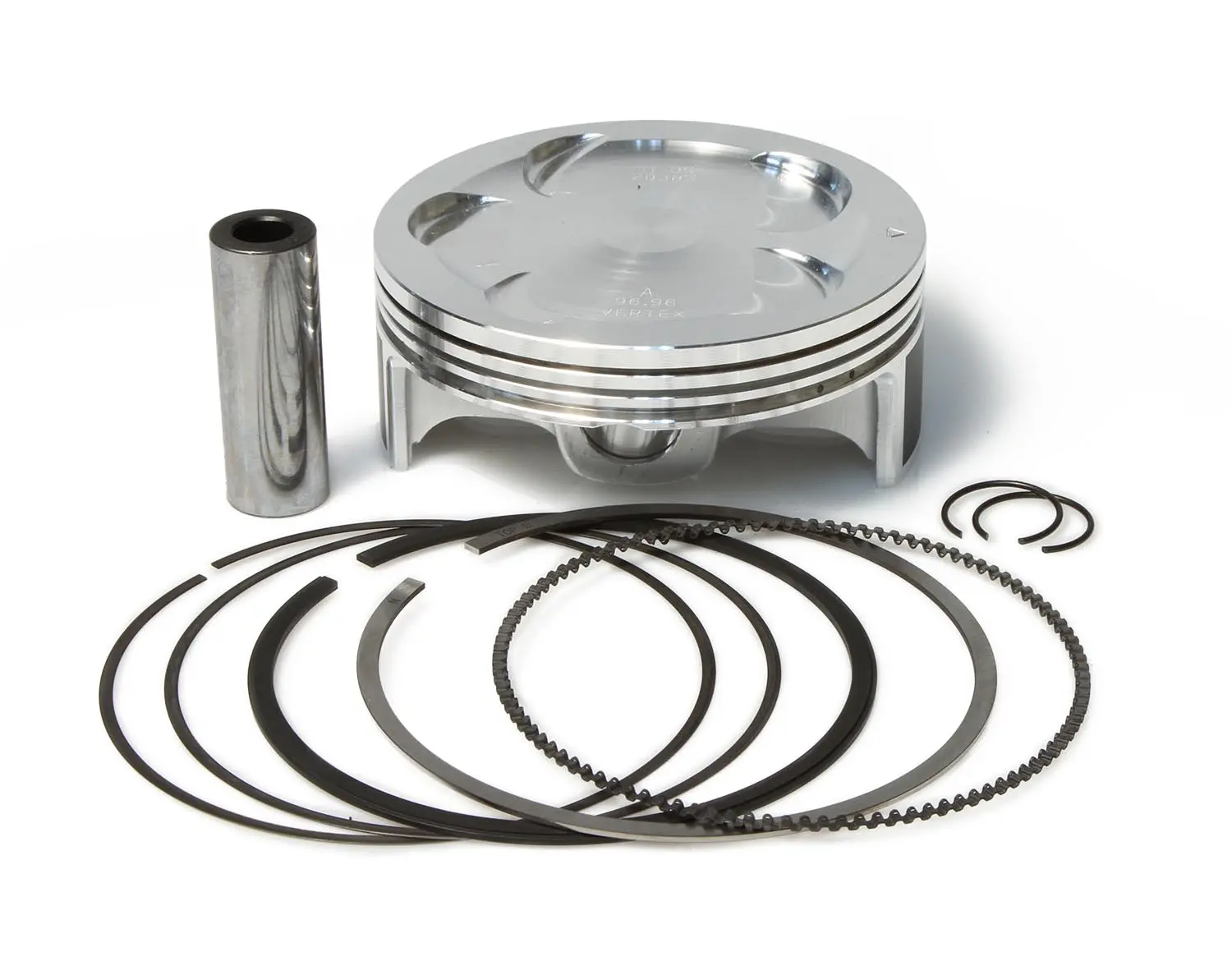 VERTEX píst YAMAHA YZF 450 (YZF450) 03-09, WRF 450 (WR450F) 05-11 +2.00mm (96,96mm) (kroužky 590397000002 X 1 komplet) (22964A) (VERTEX píst YAMAHA)