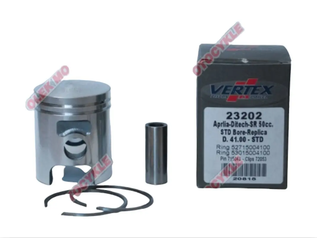 VERTEX píst APRILIA DITECH 50 42,00 mm (+1,00 mm) (VERTEX píst APRILIA DITECH 50 42,00 mm (+1,00 mm))