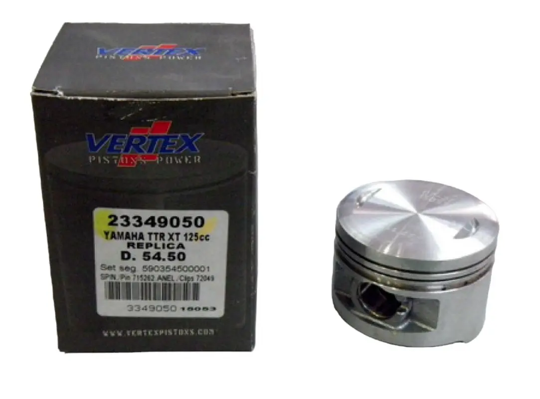 VERTEX píst YAMAHA XT 125R (XT125), TTR 125 vzduchem chlazené (VERTEX píst YAMAHA XT 125R (XT125), TTR 125 vzduchem chlazené)