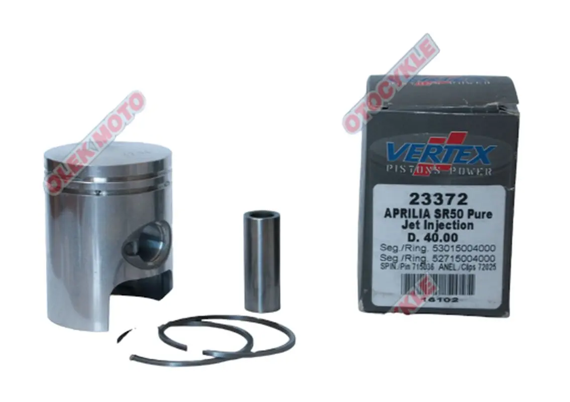 VERTEX píst APRILIA 50 skútr SR50 40,40 mm (+0,40 mm) ( )