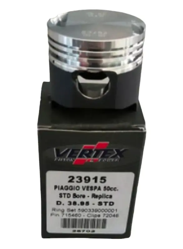 VERTEX píst PIAGGIO VESPA LIBERTY 50, ZIP 50, APRILIA SCARABEO 50 (4T) (38,95mm) (STD.) (23915) ( )