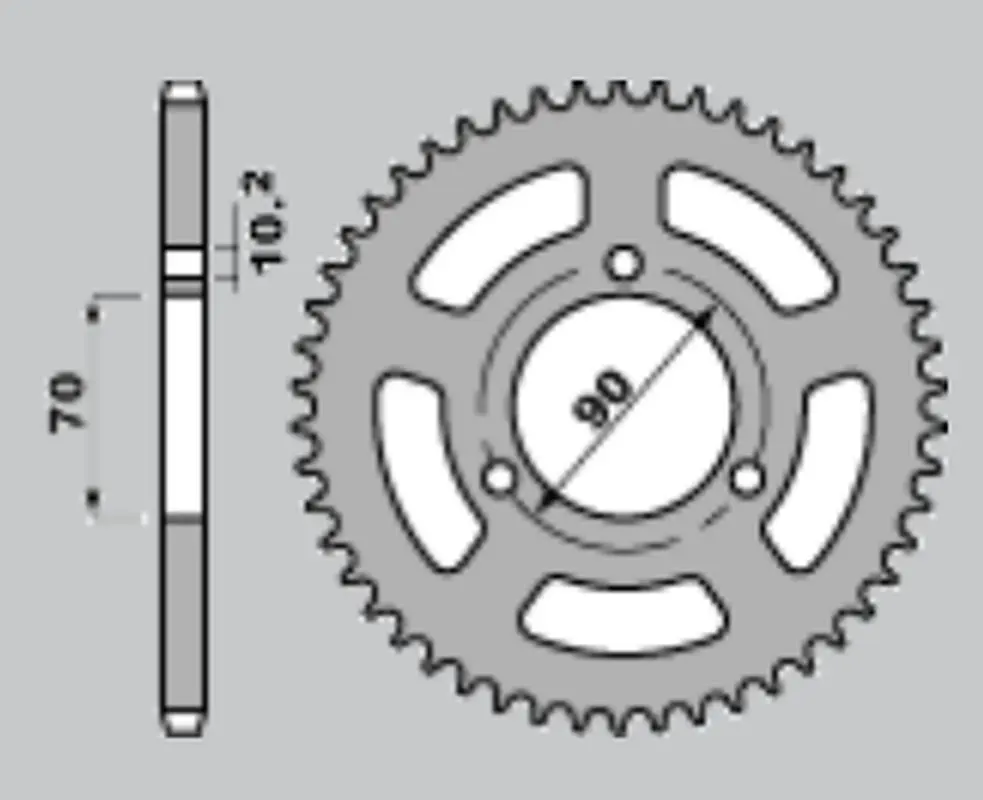 JR rozeta 239 42 HONDA MTX 80R '83-'86 (JTR239.42) ( )
