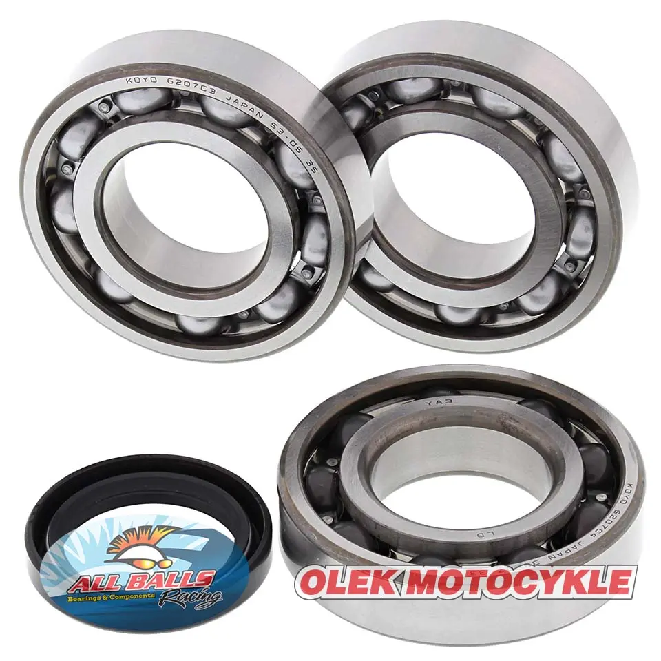 ALL BALLS ložiska klikové hřídele s těsněními POLARIS SPORTSMAN 400/500 HO 01-03 (ALL BALLS ložiska klikové hřídele s těsněními POLARIS SPORTSMAN)