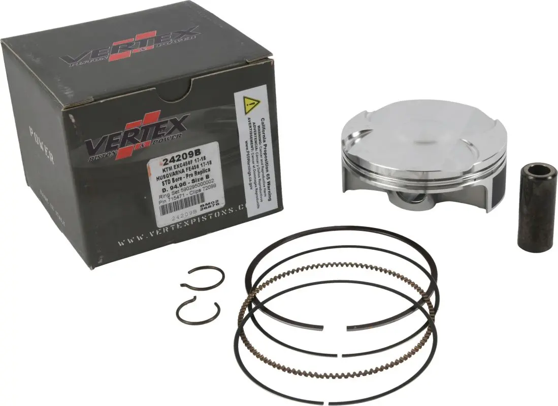 VERTEX píst KTM (4T) EXCF 450 (EXC-F450) 17-24, HUSQVARNA FE 450 17-24 (94,95mm) REPLICA (11,8:1) (VERTEX píst KTM (4T) EXCF 450 (EXC-F450) 17-24,)