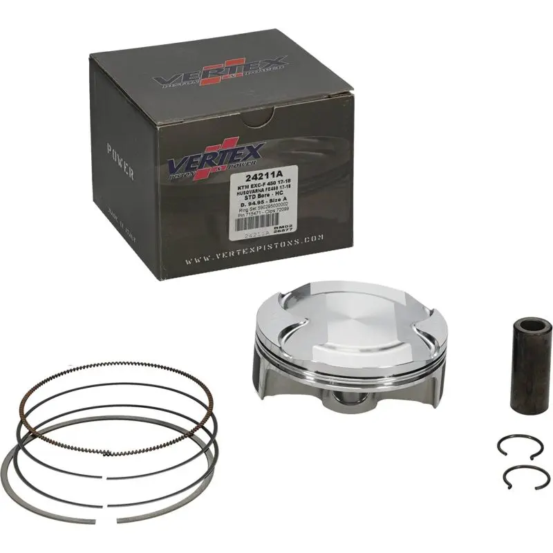 VERTEX píst KTM (4T) EXCF 450 (EXC-F450) 17-18, 20-23 HC, HUSQVARNA FE 450 17-23 (94,95mm) PRO HC (12,8:1=1,0) (VERTEX píst KTM (4T) EXCF 450)
