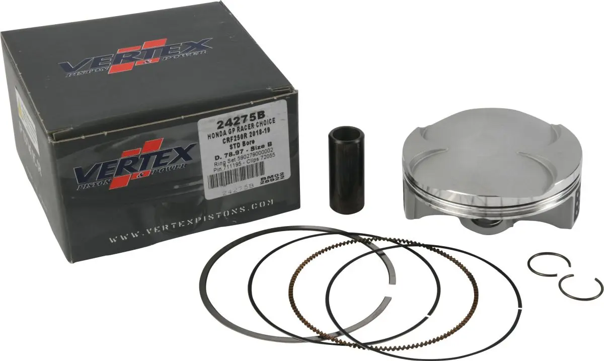 VERTEX píst HONDA CRF 250R 18-19 GP RACER CHOICE (78,98mm) (14,2:1) (VERTEX píst HONDA CRF 250R 18-19 GP RACER CHOICE (78,98mm) (14,2:1))