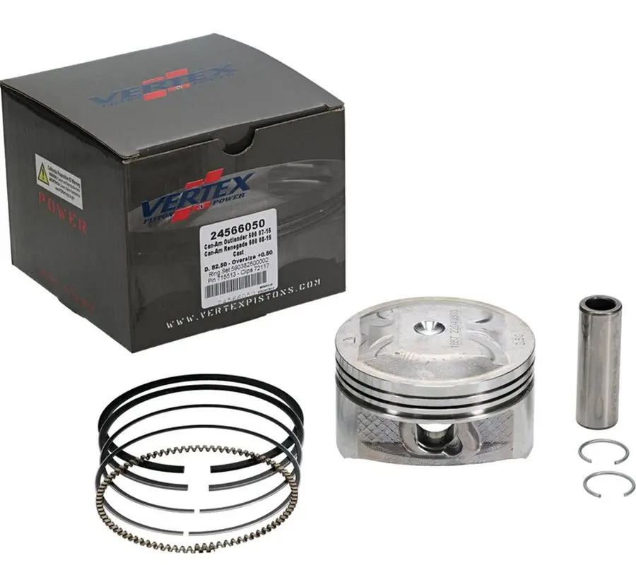 VERTEX píst CAN-AM OUTLANDER 500 / MAX 07-15 (82.45mm) (STD. + 0.50mm) (24566050) (VERTEX píst CAN-AM OUTLANDER 500 / MAX 07-15 (82.45mm) (STD. +)
