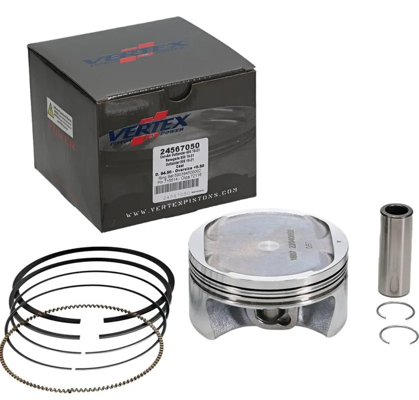 VERTEX píst CAN-AM OUTLANDER 450/850 / MAX 16-21 (94.46mm) (STD. + 0.50mm) (24567050) (VERTEX píst CAN-AM OUTLANDER 450/850 / MAX 16-21 (94.46mm))