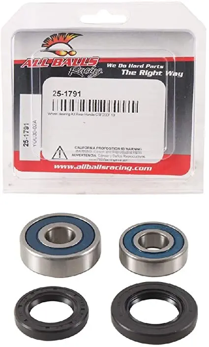 ALL BALLS ložiska zadního kola s těsněními HONDA CRF 250F 19-25 (ALL BALLS ložiska zadního kola s těsněními HONDA CRF 250F 19-25)