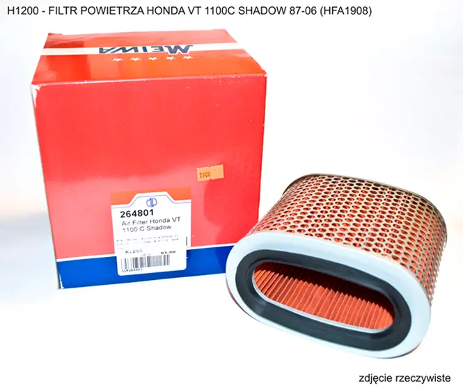 MIW/MEIWA vzduchový filtr HONDA VT 1100C SHADOW 87-06 ( )