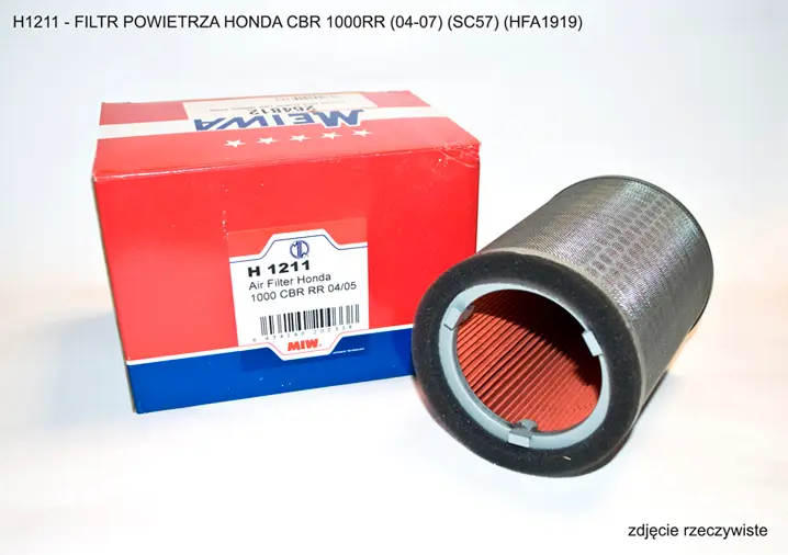 MIW/MEIWA vzduchový filtr HONDA CBR 1000RR 04-07 (MIW/MEIWA vzduchový filtr HONDA CBR 1000RR 04-07)
