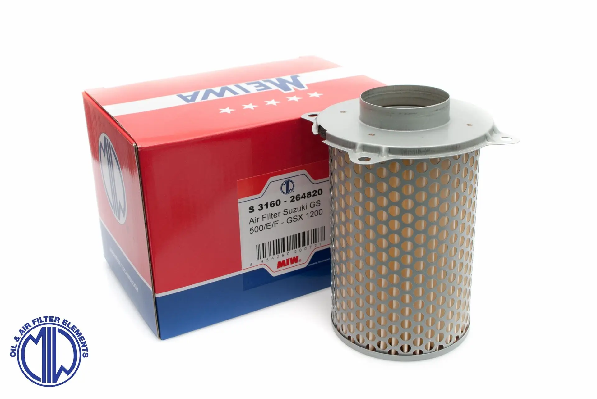 MIW/MEIWA vzduchový filtr SUZUKI GS 500 E/F 88-10, GV 700/1200, GSX 1200 (HFA3503) (MIW/MEIWA vzduchový filtr SUZUKI GS 500 E/F 88-10, GV 700/1200,)