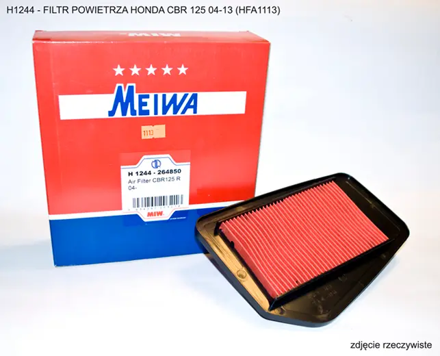 MIW (MEIWA) vzduchový filtr HONDA CBR 125 04-13 (HFA1113) (MIW (MEIWA) vzduchový filtr HONDA CBR 125 04-13 (HFA1113))