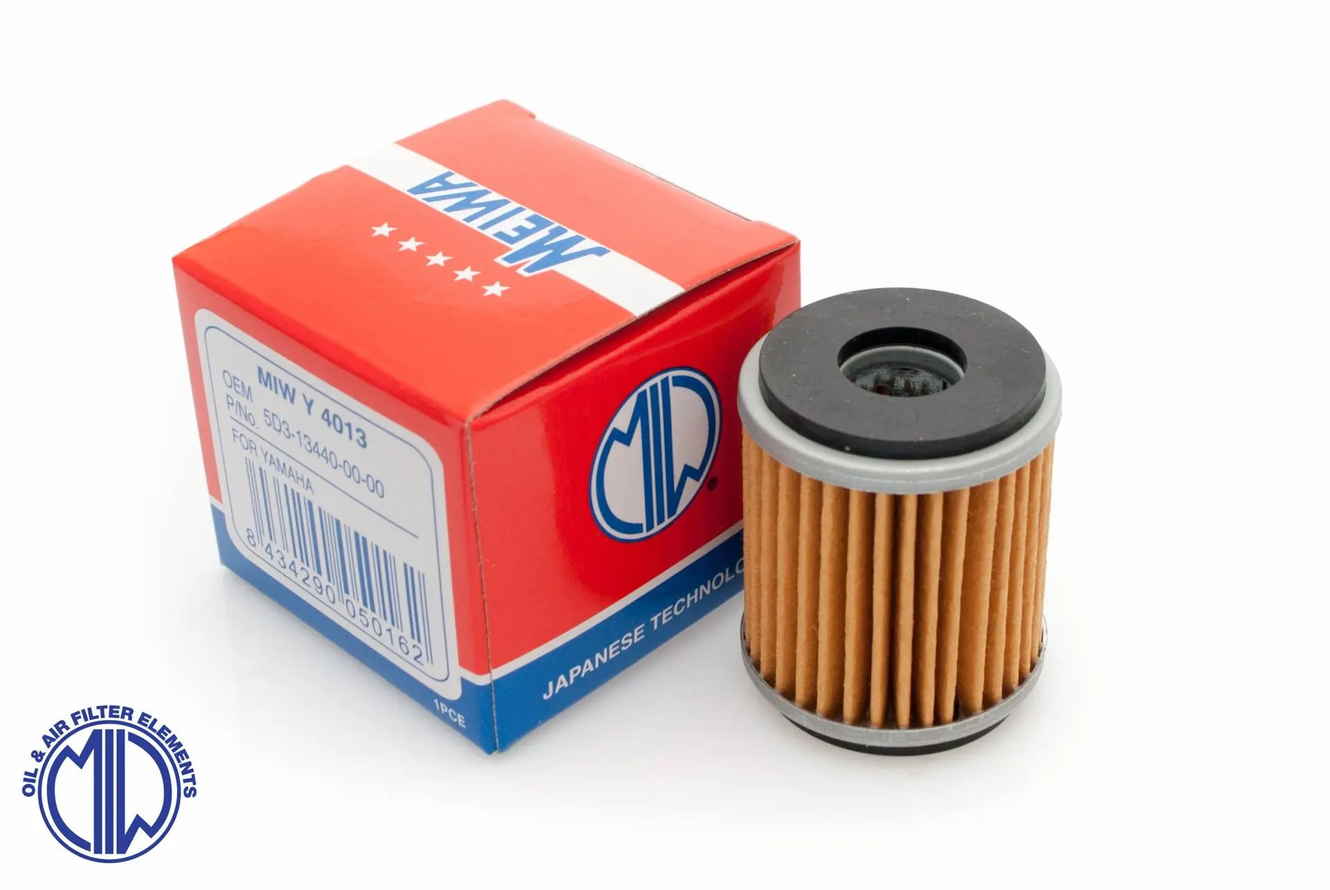 MIW (MEIWA) olejový filtr YAMAHA YZF 250 '09-'20, YZF 450 '09-'20, WRF 250/450 '09-'20, YFZ, YBR, YFM 250 (HF140) (MIW (MEIWA) olejový filtr YAMAHA)