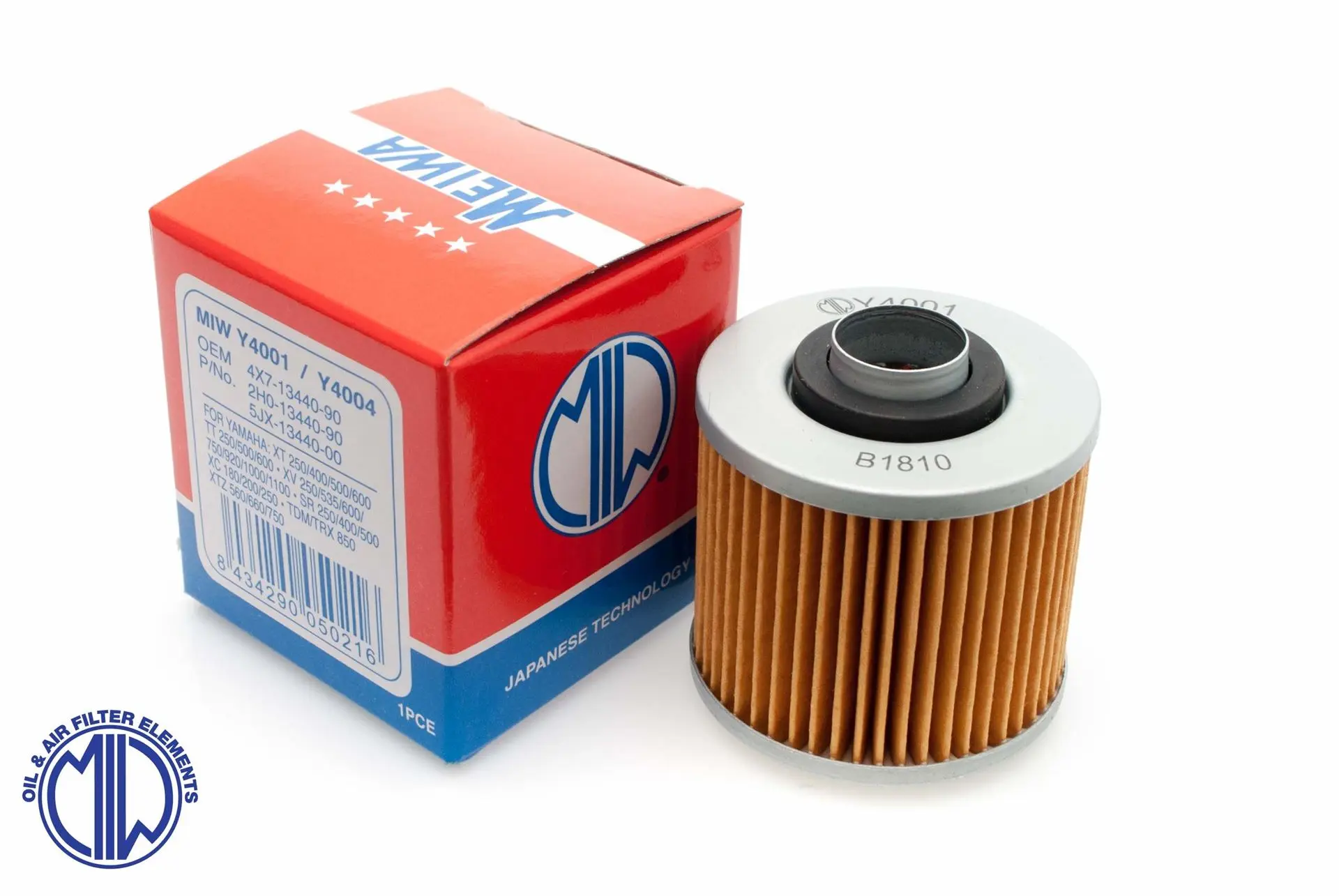 MIW (MEIWA) olejový filtr YAMAHA XT/XV/XVS/TDM (HF145) (MIW (MEIWA) olejový filtr YAMAHA XT/XV/XVS/TDM (HF145))