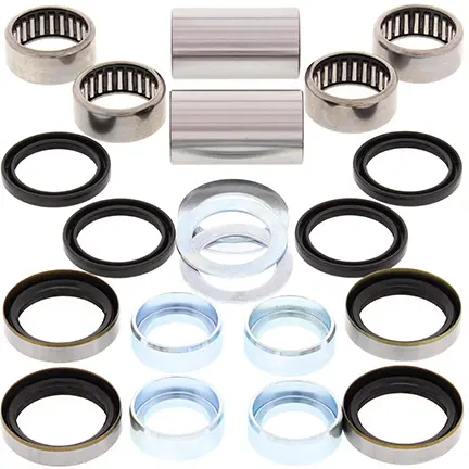 ALL BALLS sada na opravu kyvné vidlice KTM SX/SXF 16-22, EXC-EXCF 17-23 , HUSABERG 390/450 09-11, HUSQVARNA 16-19, BETA RR, (pouzdra 17x22x39mm-2ks,