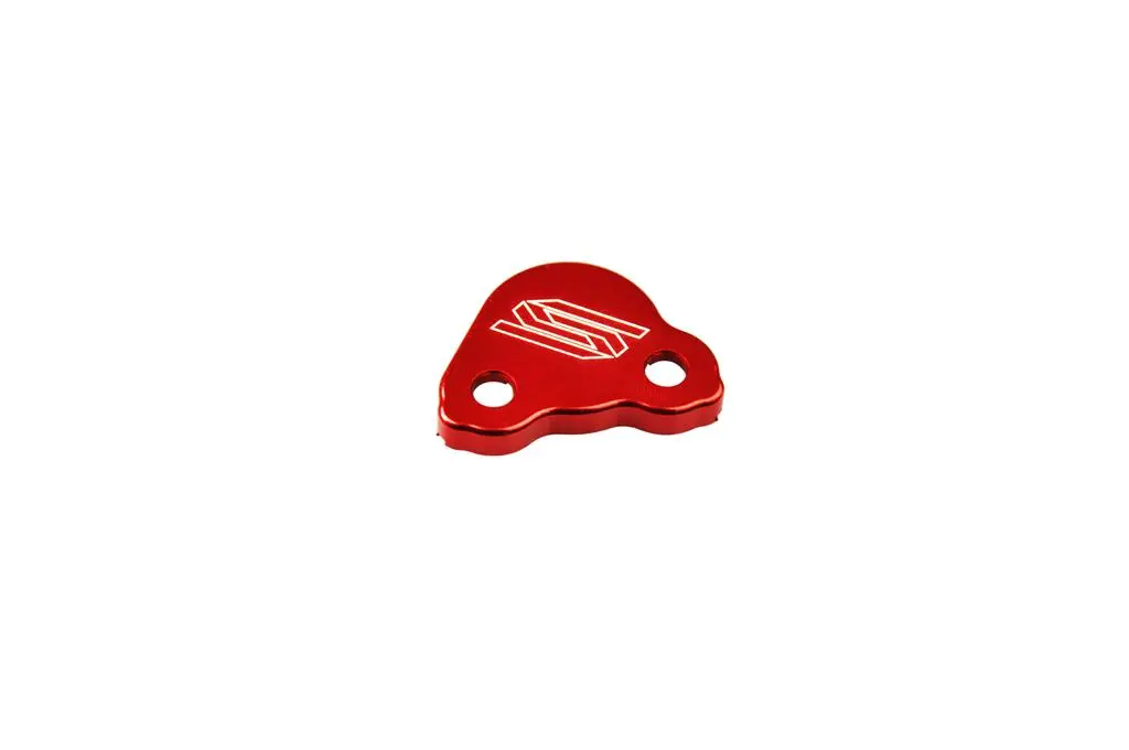 SCAR závodní kryt pumpy zadní brzdy HONDA CRF 150R '07-'26, CRF 450R '02-'25 barva červená (SCAR závodní kryt pumpy zadní brzdy HONDA CRF 150R)