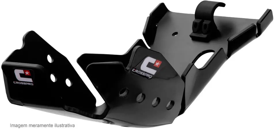 CROSSPRO kryt motoru plastový DTC ENDURO model EC DTC KTM EXC 350/300 23-, HUSQVARNA TC 250 23-, TE 300 24-, GASGAS EC / EX / MC 24- barva černá ( )