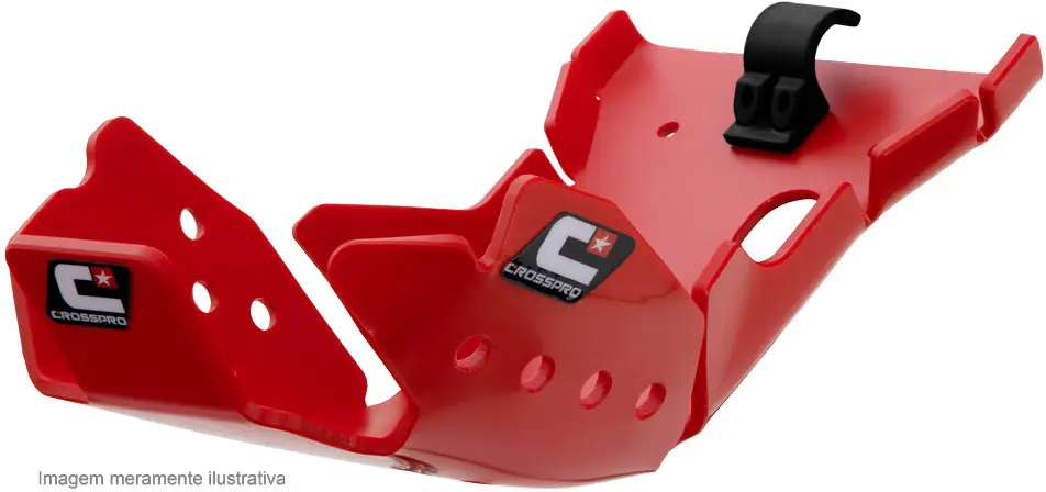CROSSPRO kryt motoru plastový DTC ENDURO model EC DTC KTM EXC 350/300 23-, HUSQVARNA TC 250 23-, TE 300 24-, GASGAS EC / EX / MC 24- barva červená