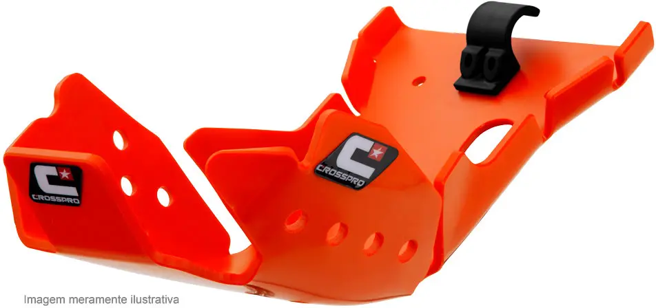 CROSSPRO kryt motoru plastový DTC ENDURO model EC DTC KTM EXC 350/300 23-, HUSQVARNA TC 250 23-, TE 300 24-, GASGAS EC / EX / MC 24- barva oranžová