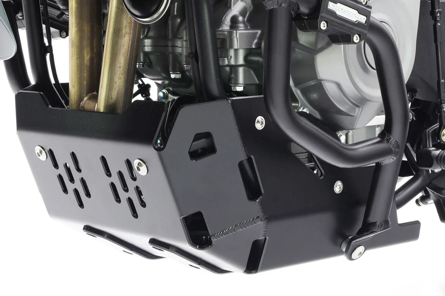 CROSSPRO kryt motoru hliník CF MOTO MT 450 24- barva černá MAT (CROSSPRO kryt motoru hliník CF MOTO MT 450 24- barva černá MAT)