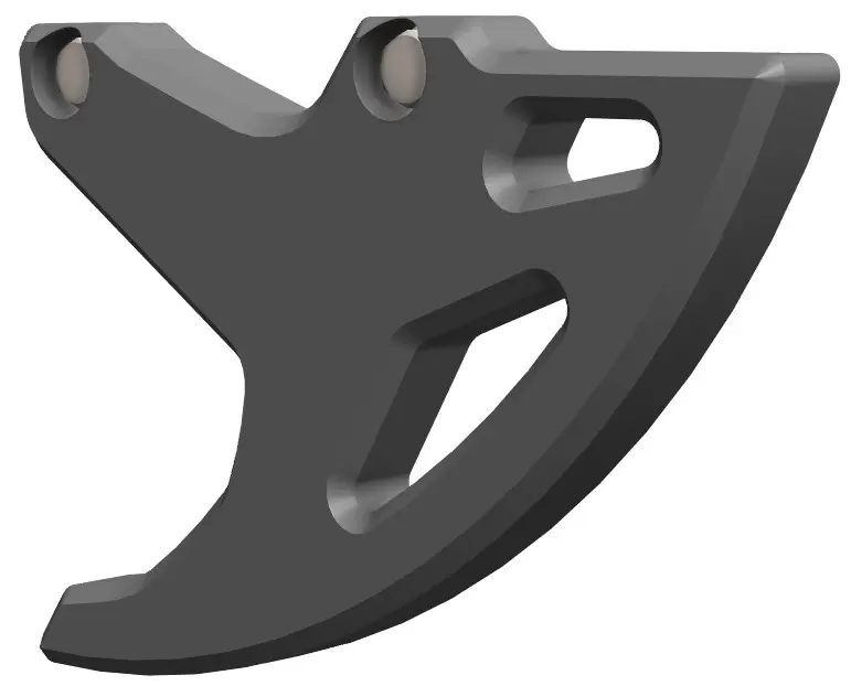 CROSSPRO kryt brzdového kotouče zadní plastový DTC HONDA CRF 250/450 04- barva černá (CROSSPRO kryt brzdového kotouče zadní plastový DTC HONDA CRF)