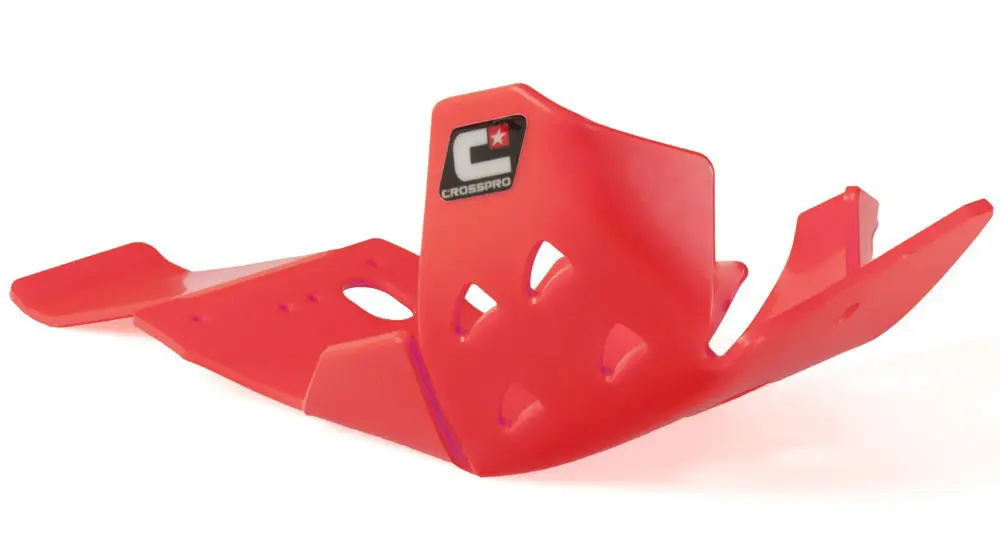 CROSSPRO kryt motoru a přepákování (PRO-LINK) plastový DTC ENDURO BETA RR 250/300 18-19 barva červená ( )