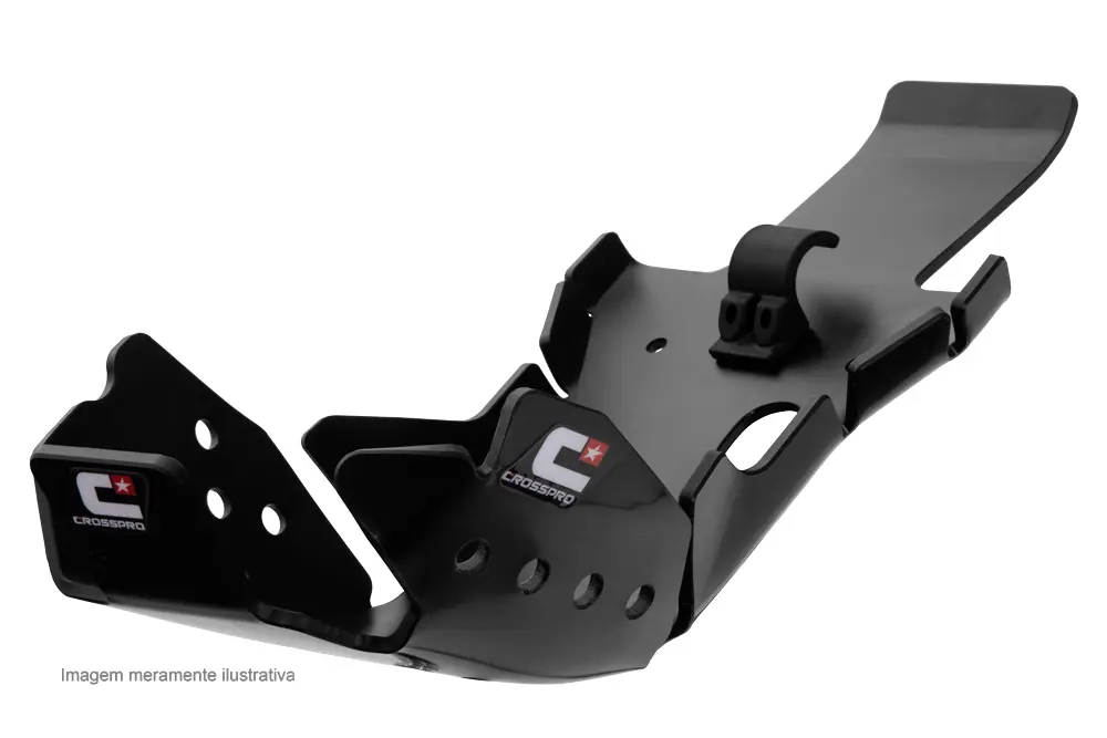 CROSSPRO kryt motoru a spojky kyvné vidlice (PRO-LINK) plastový DTC ENDURO BETA RR 4T 350/390/430/480/300 20-22 barva černá (CROSSPRO kryt motoru a)