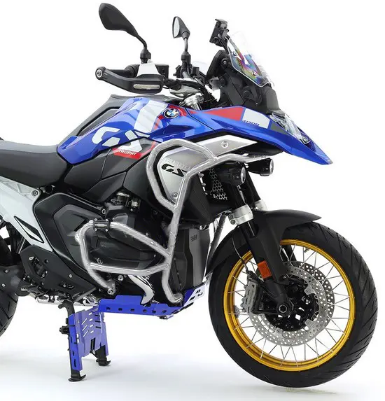 CROSSPRO hliníkové kryty motoru a chladiče (pasuje na původní desku motoru) BMW R 1300 GS, R 1300 GS TRIPLE BLACK, R 1300 GS TROPHY '23-'24 barva
