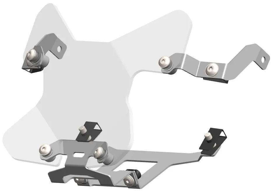 CROSSPRO kryt světlometu / předního světla BMW R 1300 GS ALL 23-24 barva průhledná (CROSSPRO kryt světlometu / předního světla BMW R 1300 GS ALL)