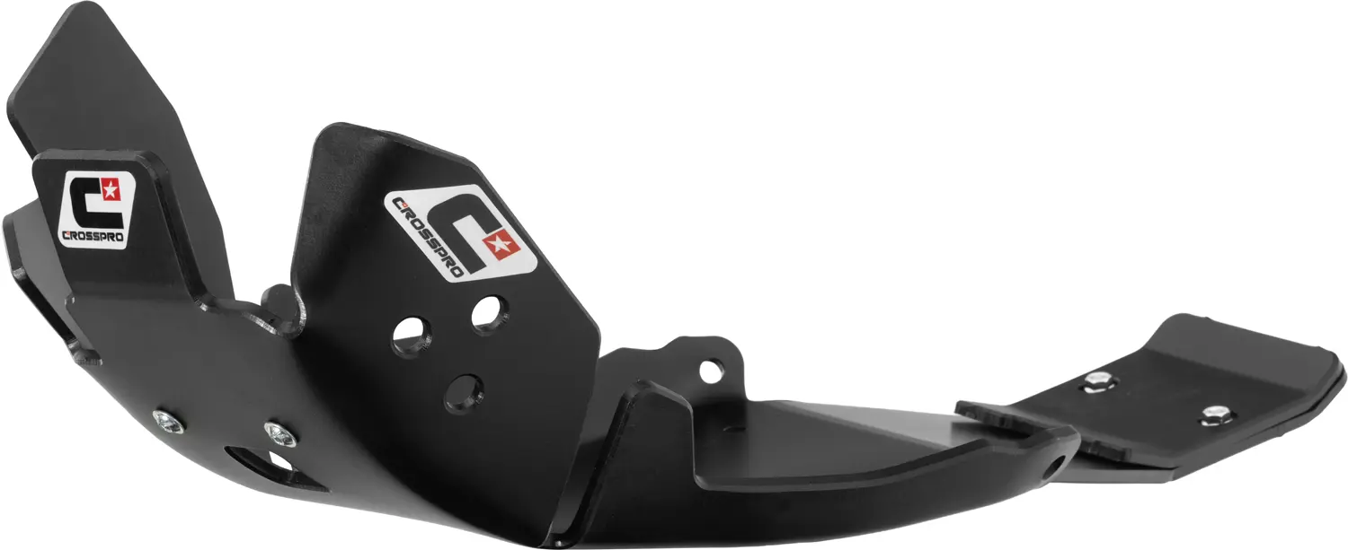 CROSSPRO kryt motoru a spojky kyvné vidlice (PRO-LINK) plastový DTC HARD ENDURO HUSQVARNA TE 250/300 24- barva černá (CROSSPRO kryt motoru a spojky)