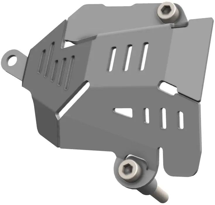 CROSSPRO ocelový kryt vodní pumpy YAMAHA XTZ 690 TENERE 700 20- 25 - barva stříbrná ( )
