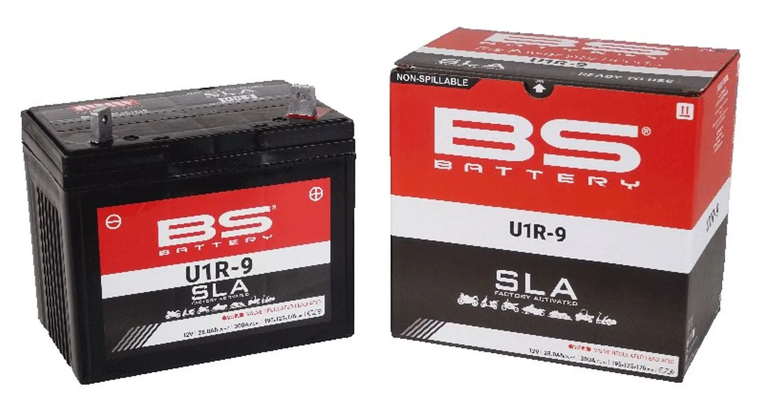 BS akumulátor BT12-10Z (FA) (YT12-10Z) SLA 12V 10.5AH 194X59X112 bezúdržbový - zalitý (180A) (6) ( )