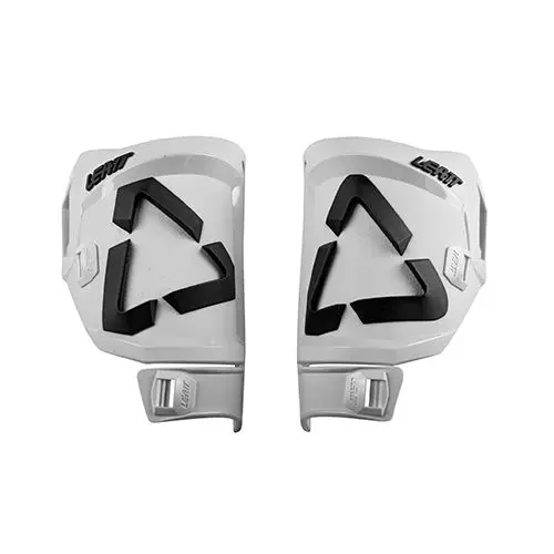 LEATT holenní destička (pár) k botám FLEXLOCK 5.5 SHIN PLATE WHITE/BLACK barva bílá/černá velikost 46/47 (náhradní díly) (LEATT holenní destička)
