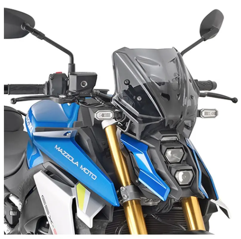 KAPPA plexi SUZUKI GSX-S 1000 21-25 GSX 8S 23-25 (25 X 31 cm) ztmavené - potřebné upevnění A3122AK (KAPPA plexi SUZUKI GSX-S 1000 21-25 GSX 8S 23-25)