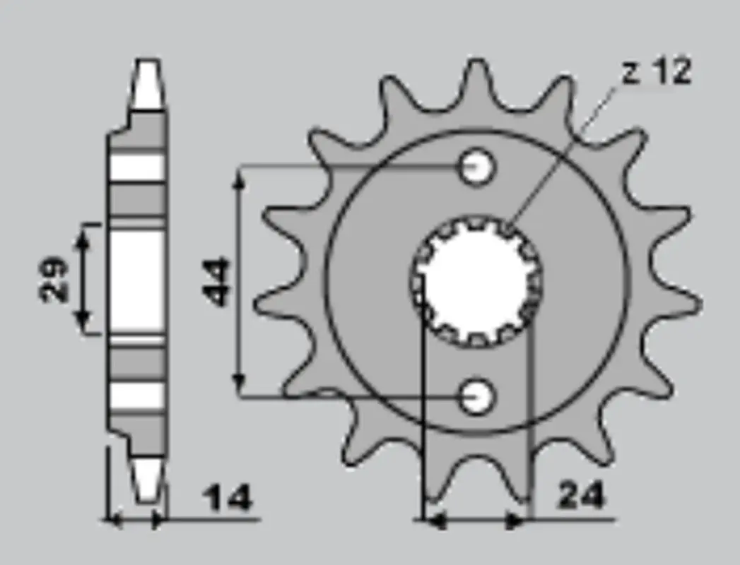 CHT řetězové kolo přední 348 15 HONDA XRV750 90-03 (A4240314150) (CHT řetězové kolo přední 348 15 HONDA XRV750 90-03 (A4240314150))