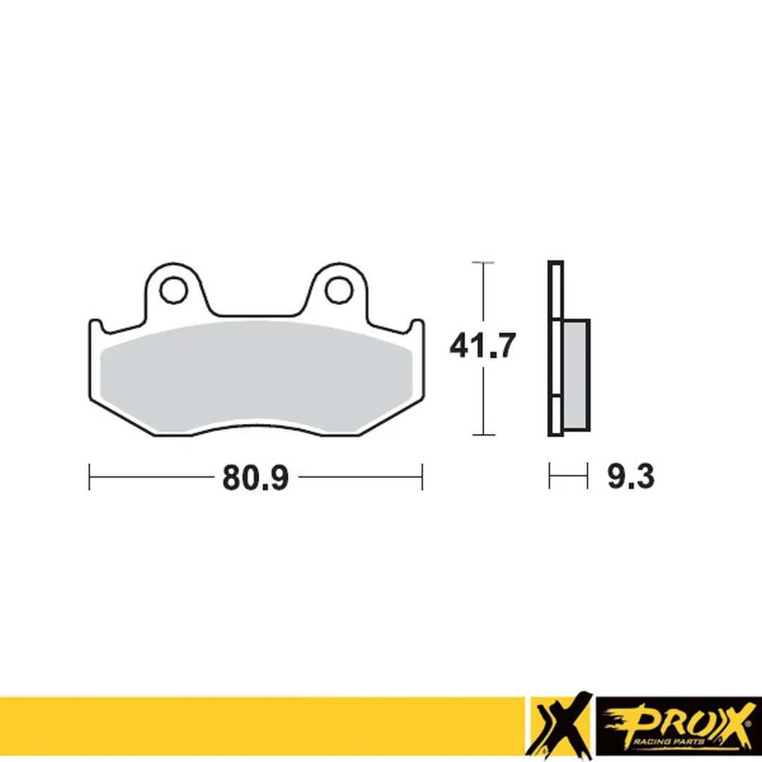 PROX brzdové destičky KH323 YAMAHA YFZ 450R 09-19 zadní (PROX brzdové destičky KH323 YAMAHA YFZ 450R 09-19 zadní)