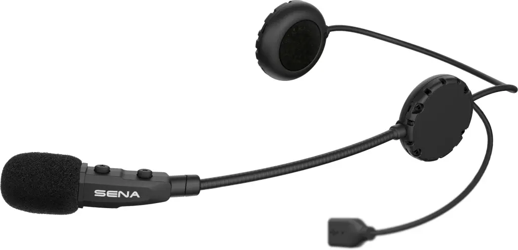 SENA interkom motocyklový 3SPLUS-B BLUETOOTH 5.1 do 400M s mikrofonem na oblouku ( 1 sada ) (EL) - nahrazuje 3SPLUS-B (SENA interkom motocyklový)
