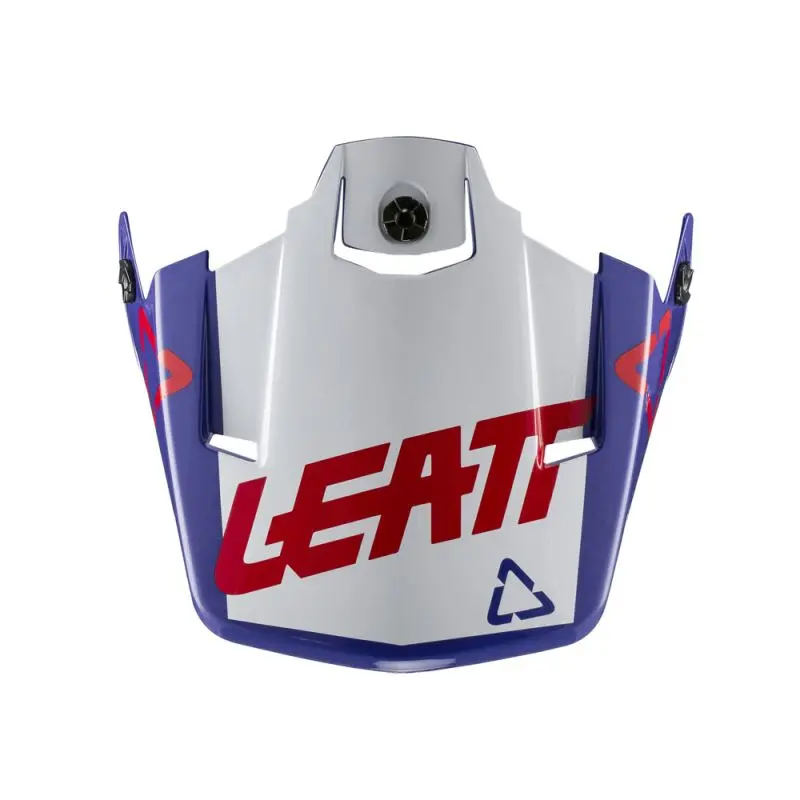 LEATT štítek/visor pro helmu GPX 3.5 V20.2 Royal barva bílá/modrá/červená velikost XS/S (náhradní díly) (LEATT štítek/visor pro helmu GPX 3.5 V20.2)