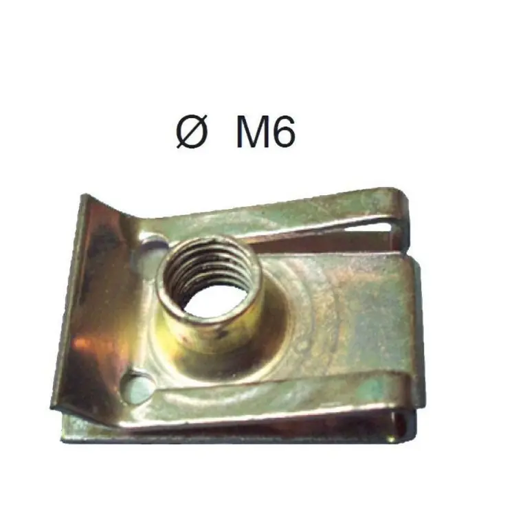 OXA FACTORY matice s rychloupínáním (závitová vložka M6) M6 pro upevnění výfuku (0040916-E0706) (40916) ( )