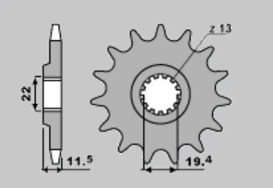JR řetězové kolo přední 4101 15 SUZUKI DR 125 '94-'00 (JTF409.15) (JR řetězové kolo přední 4101 15 SUZUKI DR 125 '94-'00 (JTF409.15))