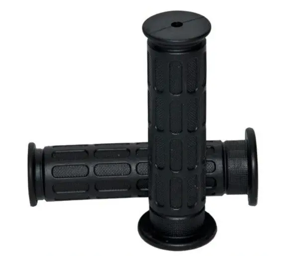 EMGO gripy vzor HONDA 22+25mm délka 128mm ( OEM: 53165-390-780, 53166-390-780) barva černá (bez otvoru) ( )
