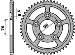 PBR zadní řetězové kolo 4375 43 C45 CAGIVA 125, PLANET (99), 125N-1 97-99 (ŘETĚZ 520) (JTR-BRAK) (MADE IN ITALY) ( )