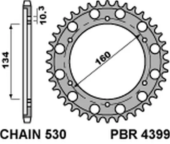 PBR rozeta 4399 43 C45 (JTR1306.43) (+1) (PBR rozeta 4399 43 C45 (JTR1306.43) (+1))