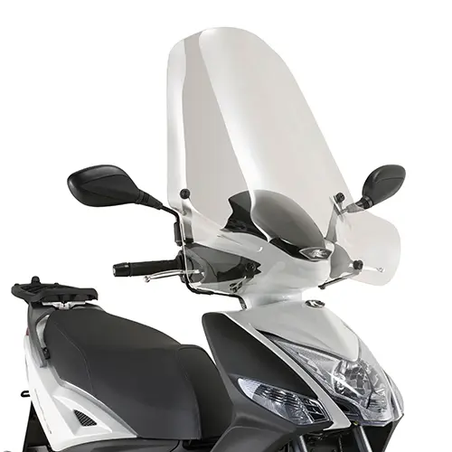 KAPPA plexi KYMCO AGILITY 50-125-150 72 X 66 cm průhledné - potřebné upevnění A440AK do ročníků 08-13 i A6119AK do ročníků 14-25 ( )