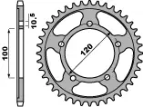 PBR řetězové kolo zadní 4447 40 C45 APRILIA RSV 1000 04-11, TUONO 1000 06-10 (JTR702.40) (řetěz 525) (MADE IN ITALY) (PBR řetězové kolo zadní 4447 40)