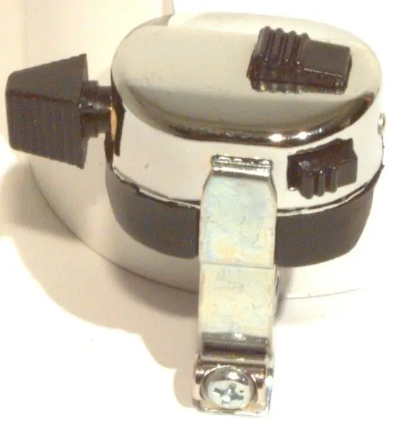 EMGO přepínač světel s přepínačem klaksonu a zapalování (KILL SWITCH) chromovaný na řídítka 7/8" 22 mm ( )