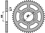 PBR rozeta 473 37 F KAWASAKI Z 250 C 81-83 (JTR473.37) (řetěz 520) (MADE IN ITALY) (PBR rozeta 473 37 F KAWASAKI Z 250 C 81-83 (JTR473.37) (řetěz)