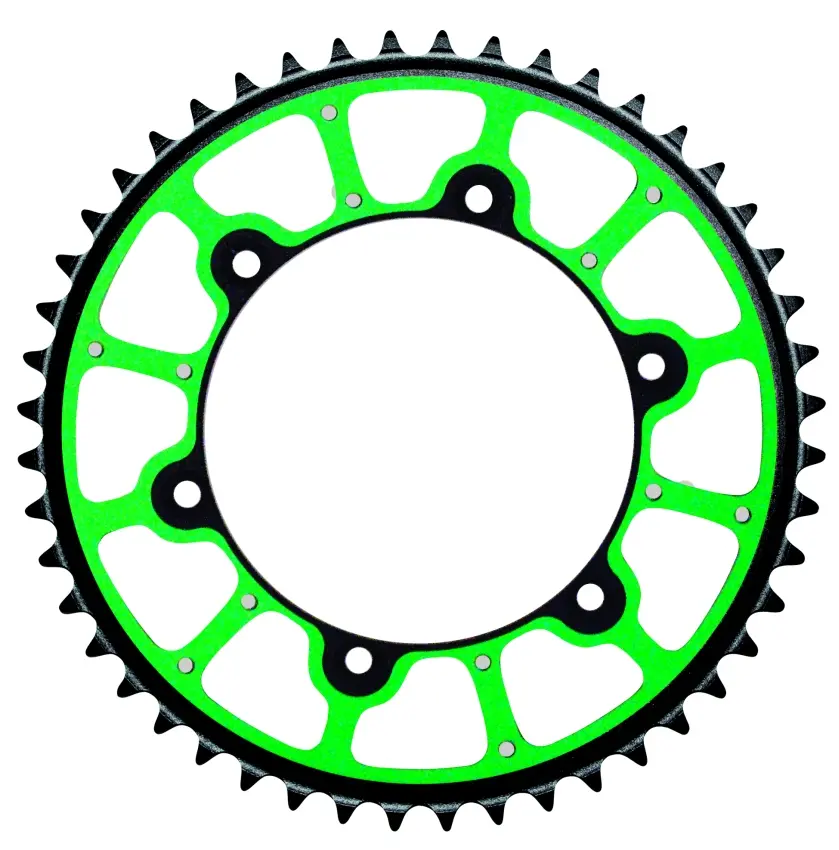 GROSSKOPF zadní řetězové kolečko PRO EXTREME (ocel-hliník - DUAL RING / STEALTH) 489 48 (48948) KAWASAKI KX/KXF, SUZUKI RMZ '04-'06 (JTR460.48) (řetěz